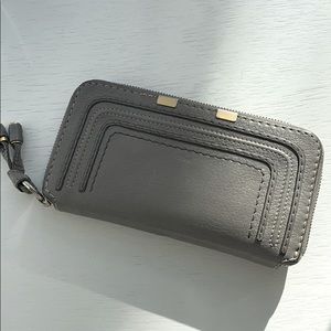 Chloe Marcie long zippered wallet